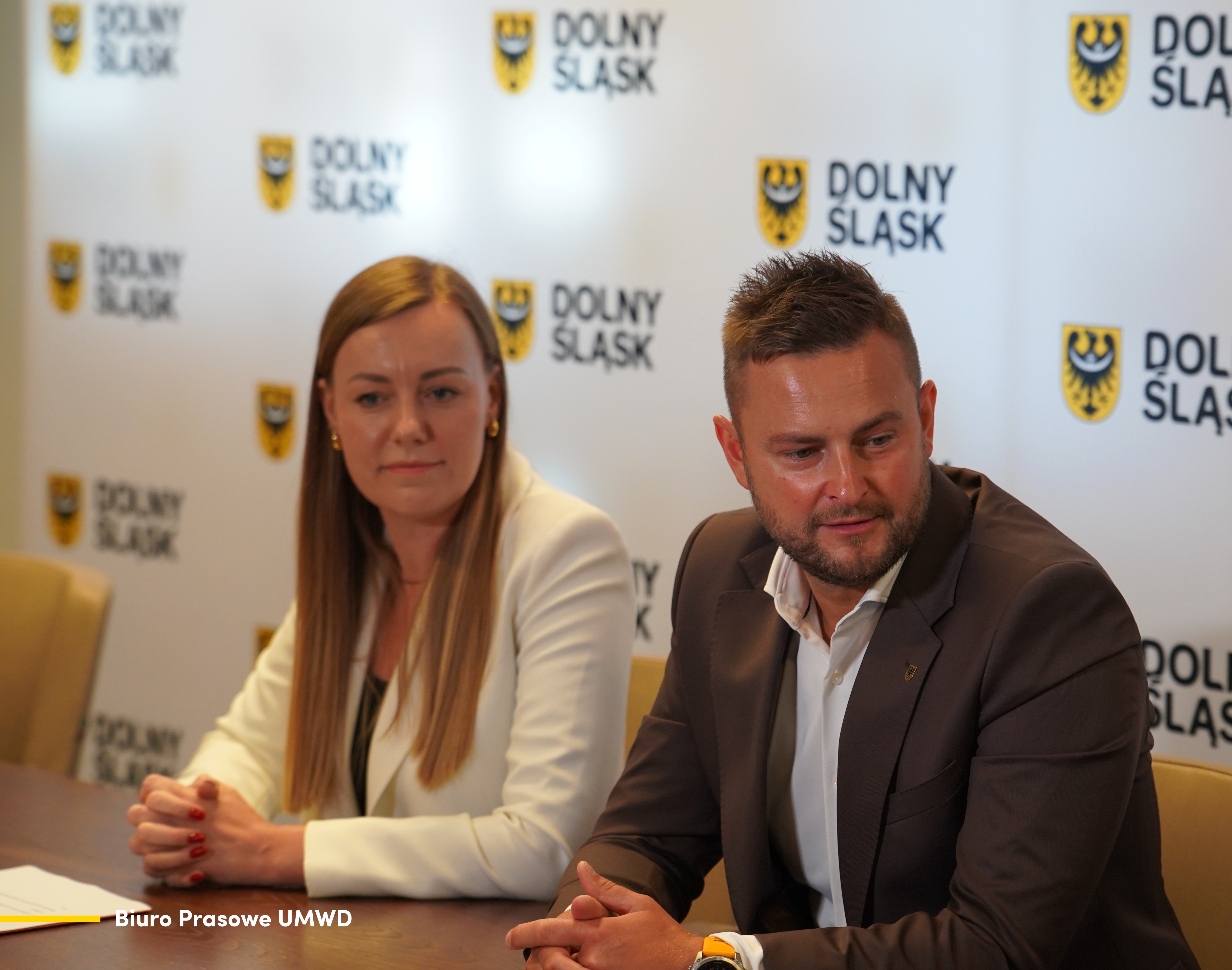 Konferencja prasowa poświęcona konkursowi „Z Dolnego Śląska w świat”