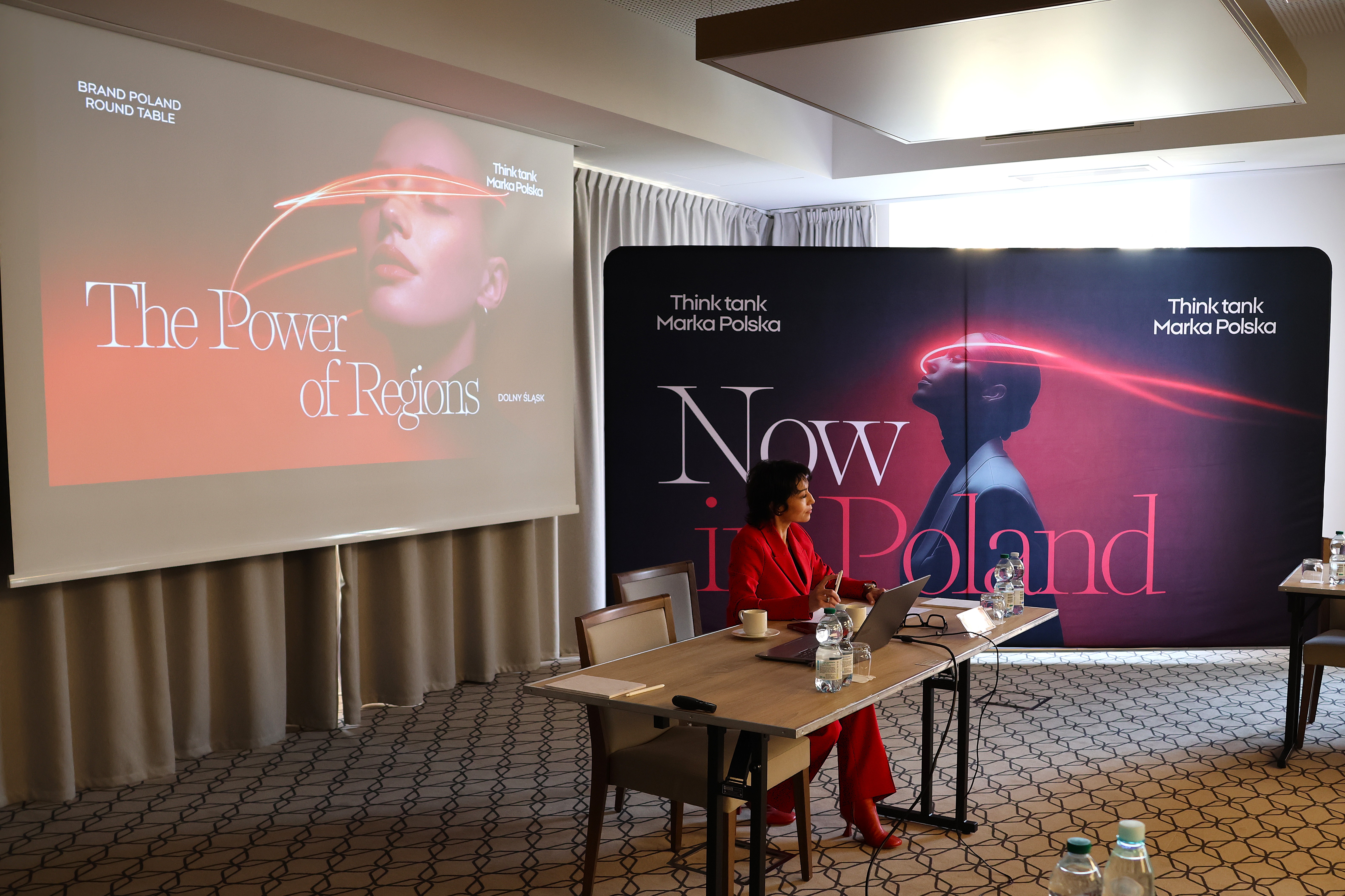 Barbara Mróz-Gorgoń (Fundacja Think Tank Marka Polska) podczas spotkania Grupy Ekspertów ds. DSI 2030