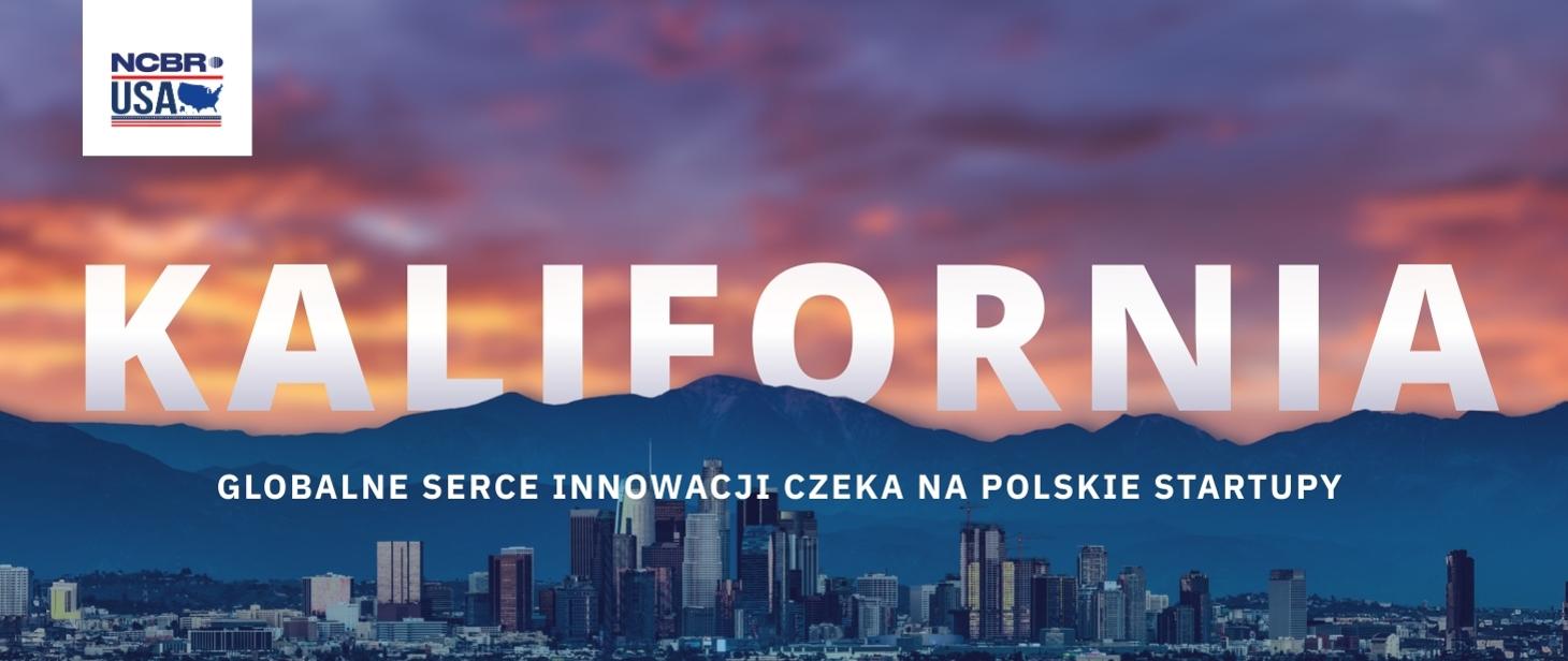 Duży napis KALIFORNIA