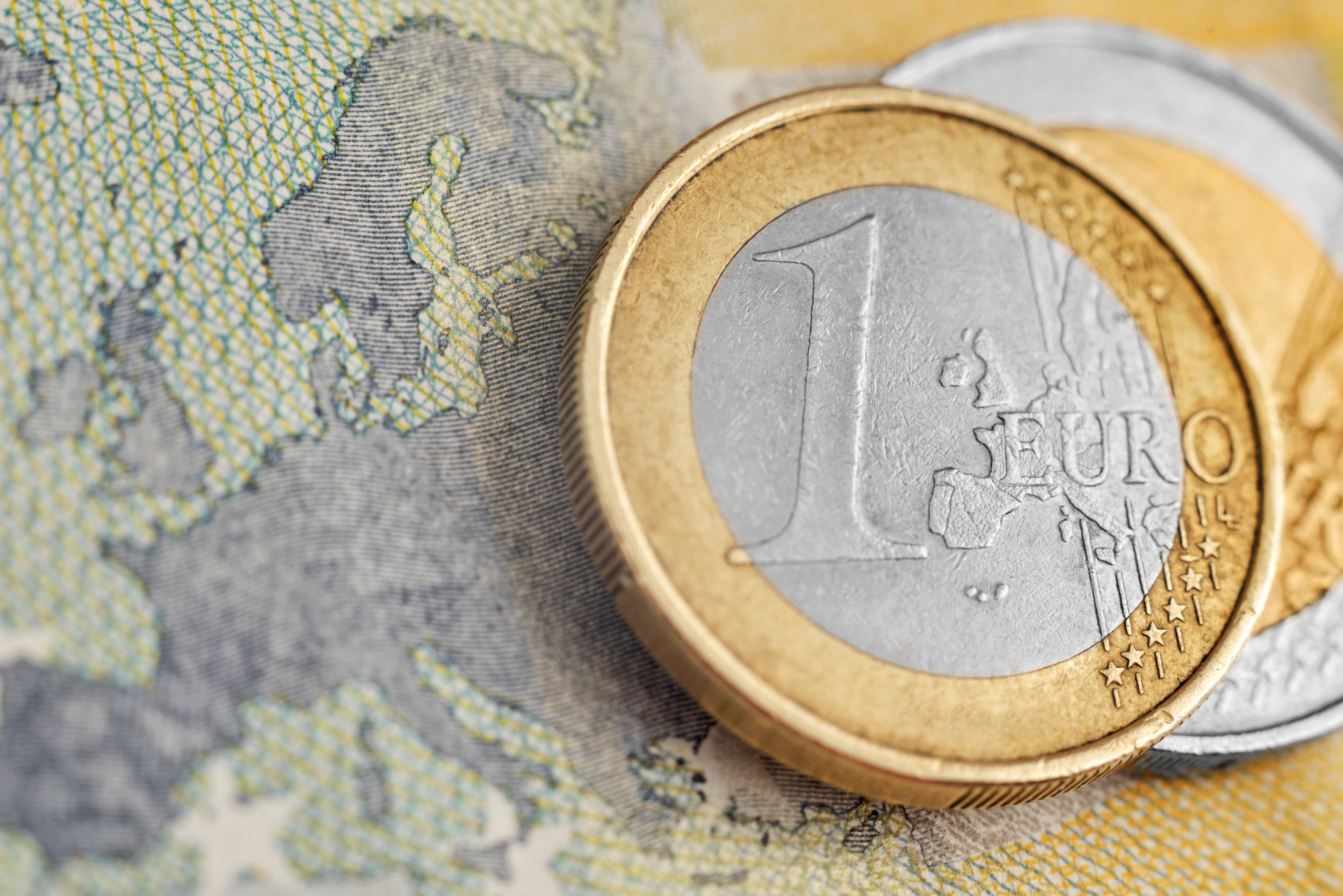 Zdjęcie monety 1 EURO