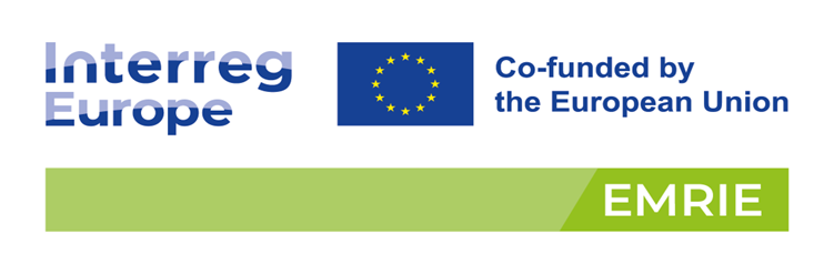 Projekt współfinansowany ze środków Unii Europejskiej (Europejski Fundusz Rozwoju Regionalnego) w ramach: programu Interreg Europa 2021-2027 – projekt EMRIE