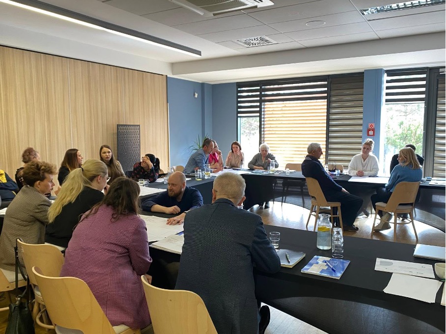 Ludzie na konferencji