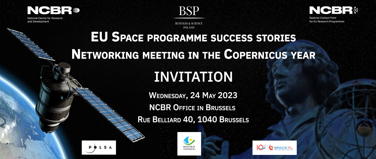 EU Space programme success stories. Networking meeting in the Copernicus year